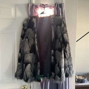 Forever 21 faux fur coat
